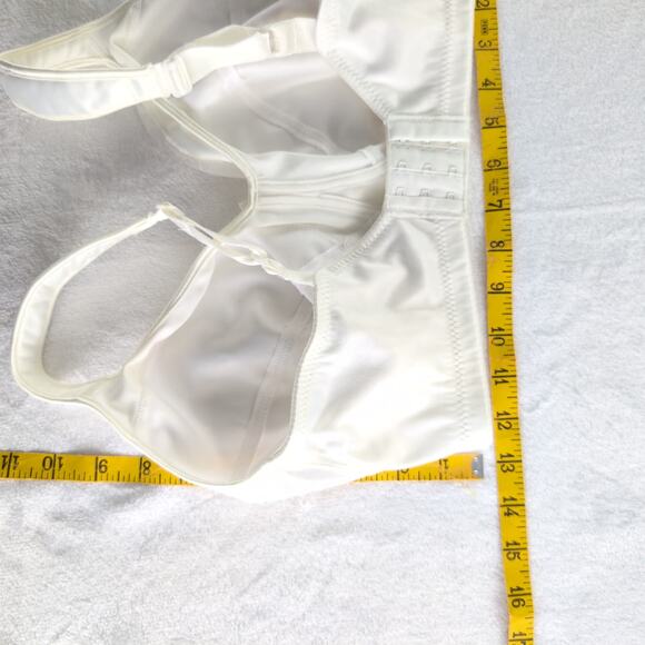 Bali Minimizer Wireless Satin Tracings Soft Cup Comfort Bra Size 38DD 3062 Ivory - Picture 9 of 9